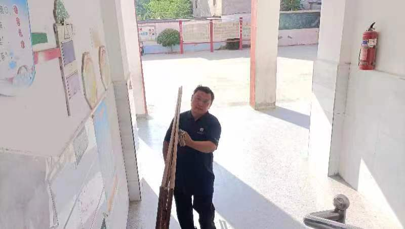河南省兰考县闫楼乡：网格员进校园，平凡岗位上的不凡力量