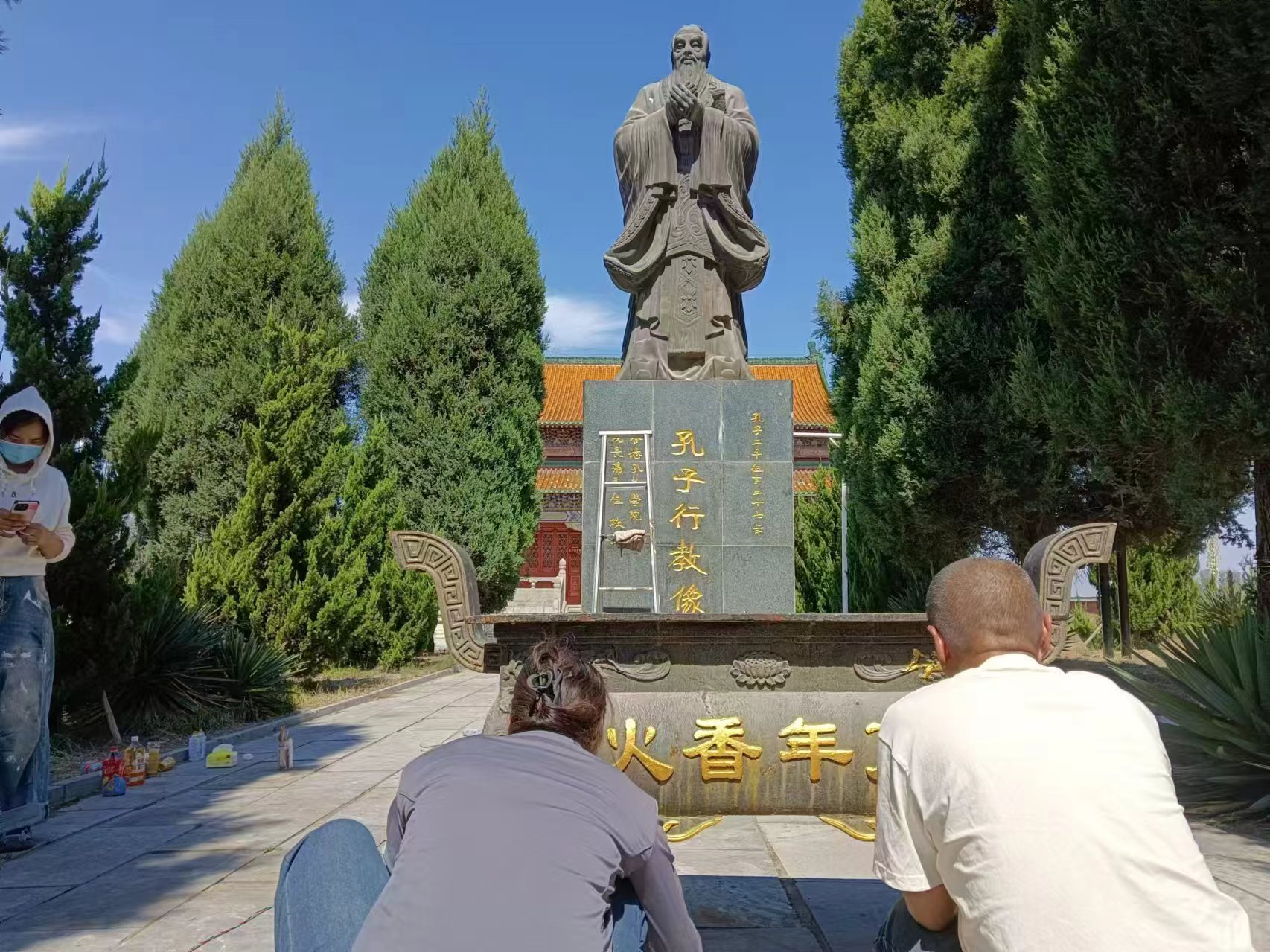 河南夏邑：孔祖美德文明十二家积极筹备祭孔大典