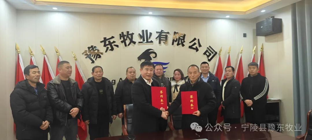 　豫东牧业与湖北东宇农业战略合作签约仪式成功举行