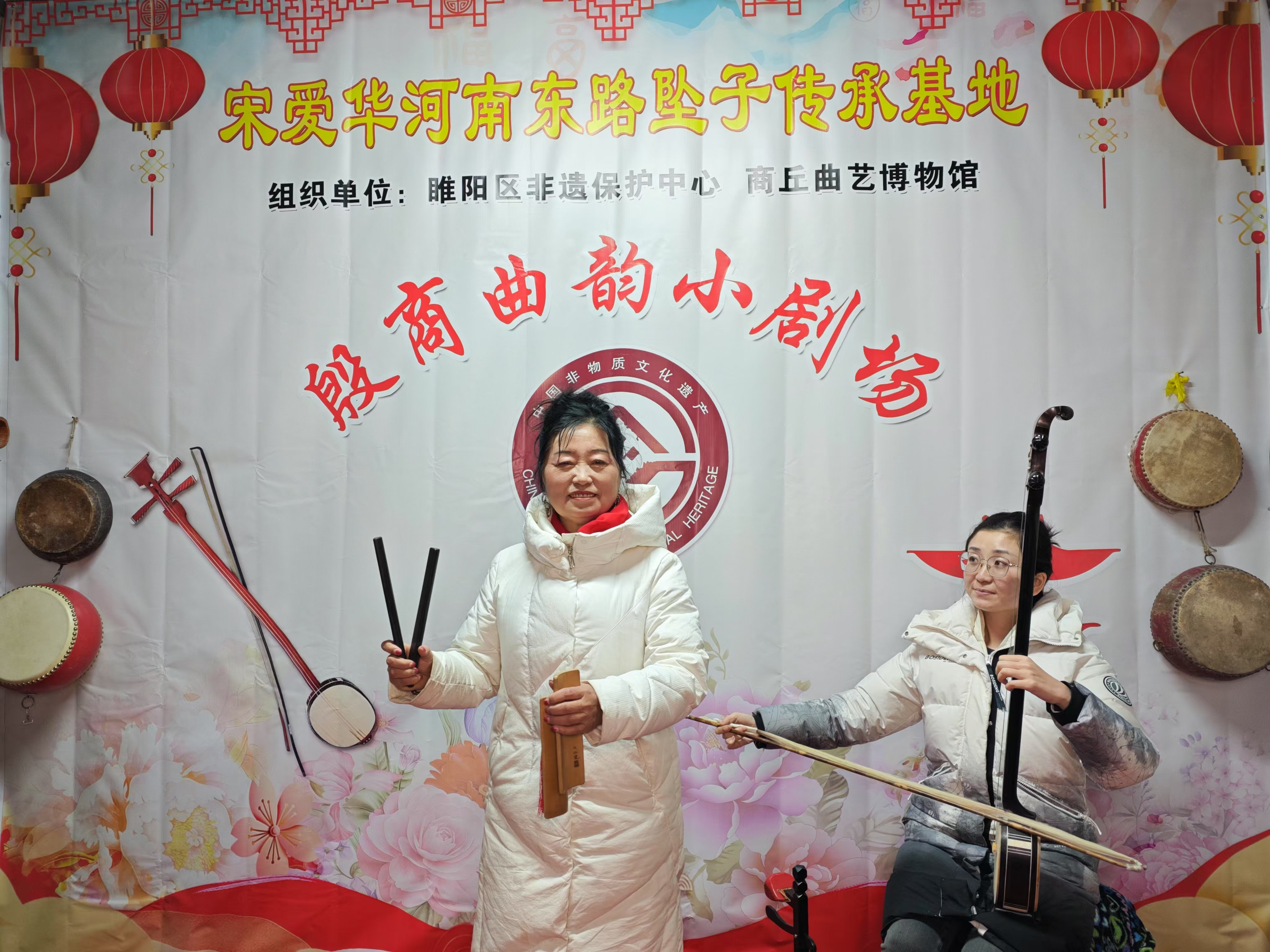 曲艺名家谢紫文春节开展公益演出活动