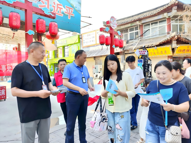 睢阳区司法局古城司法所开展防电诈宣传 筑牢群众财产安全防线